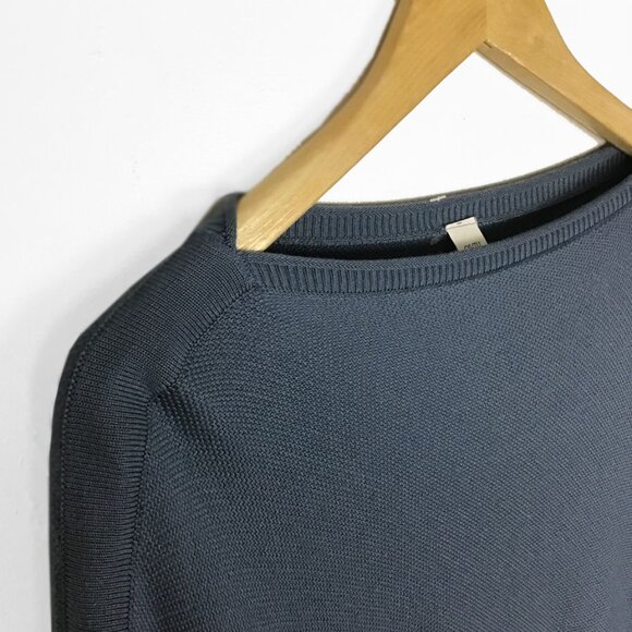 Lululemon Forward Flow Heather Blue Charcoal Poncho - Picture 5 of 12